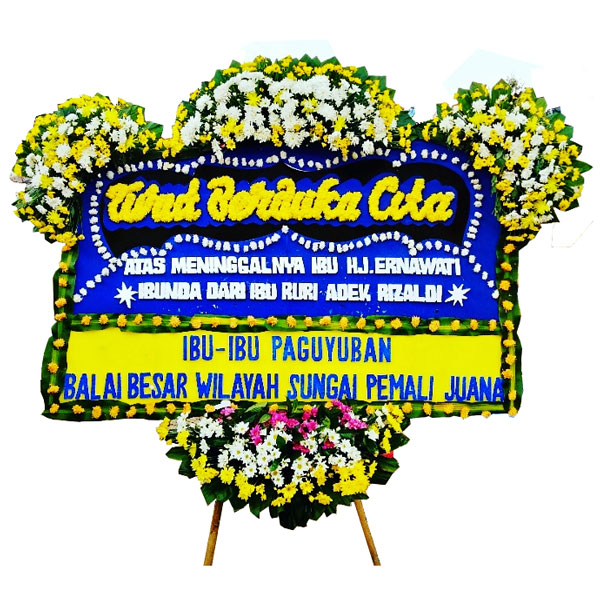 bunga papan tangerang turut berduka cita atas meninggalnya ibu ibunda dari harga 750 ribu paguyuban balai besar